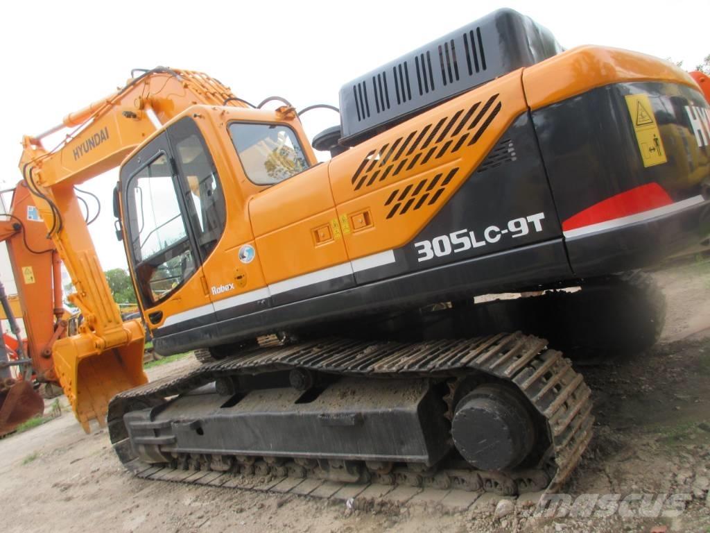 Hyundai R305 LC-9T Bageri gusjeničari