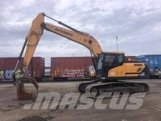 Hyundai HX 220 L Bageri gusjeničari