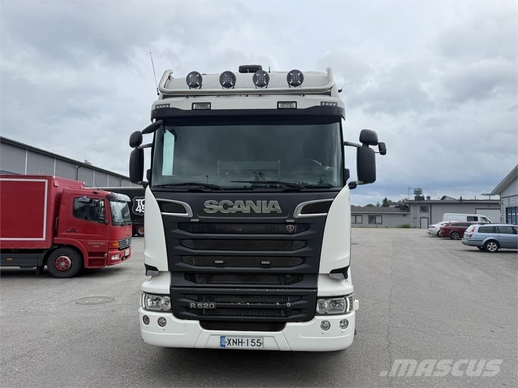 Scania R 520 6X2 Rol kiper kamioni s kukama za dizanje
