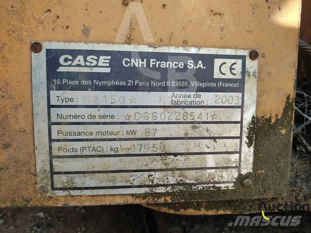 CASE WX 150 Bageri na kotačima