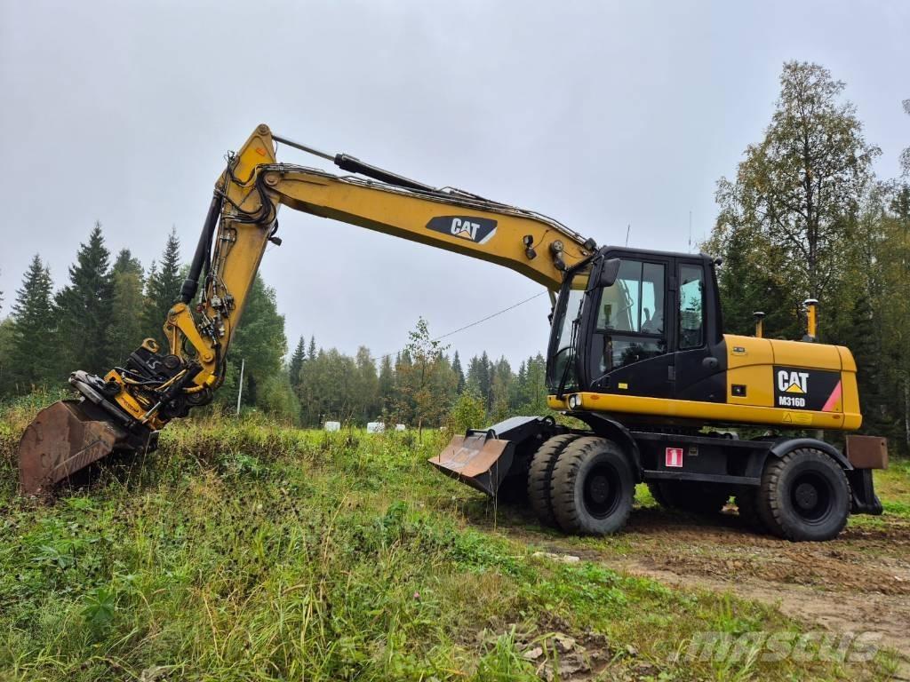 CAT M 316 D Bageri na kotačima
