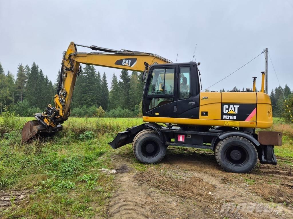 CAT M 316 D Bageri na kotačima