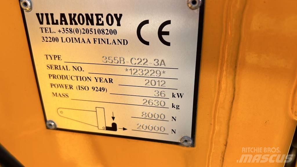 Wille 355 B Pomoćni strojevi