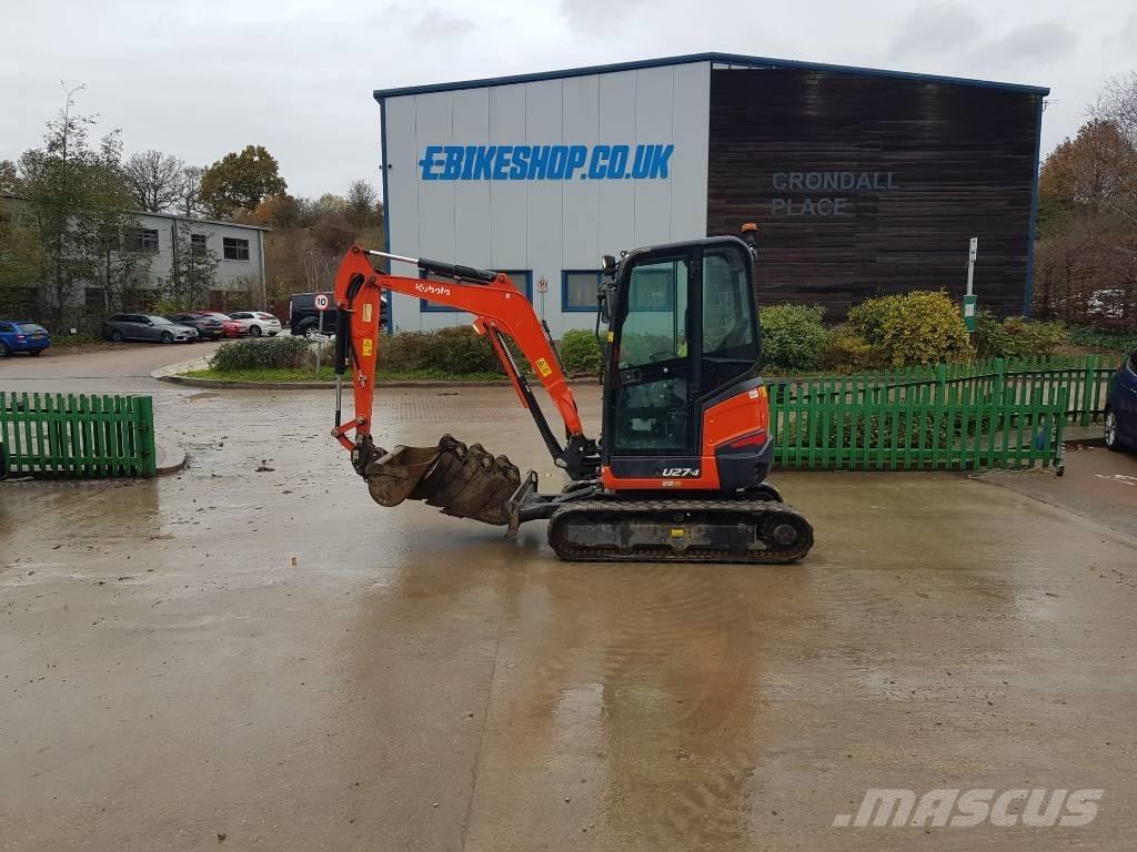 Kubota U27-4 Mini bageri <7t