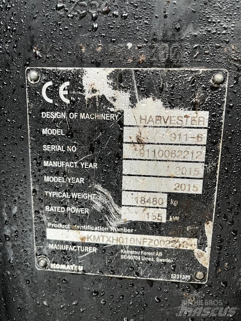 Komatsu 911.6 Harversteri