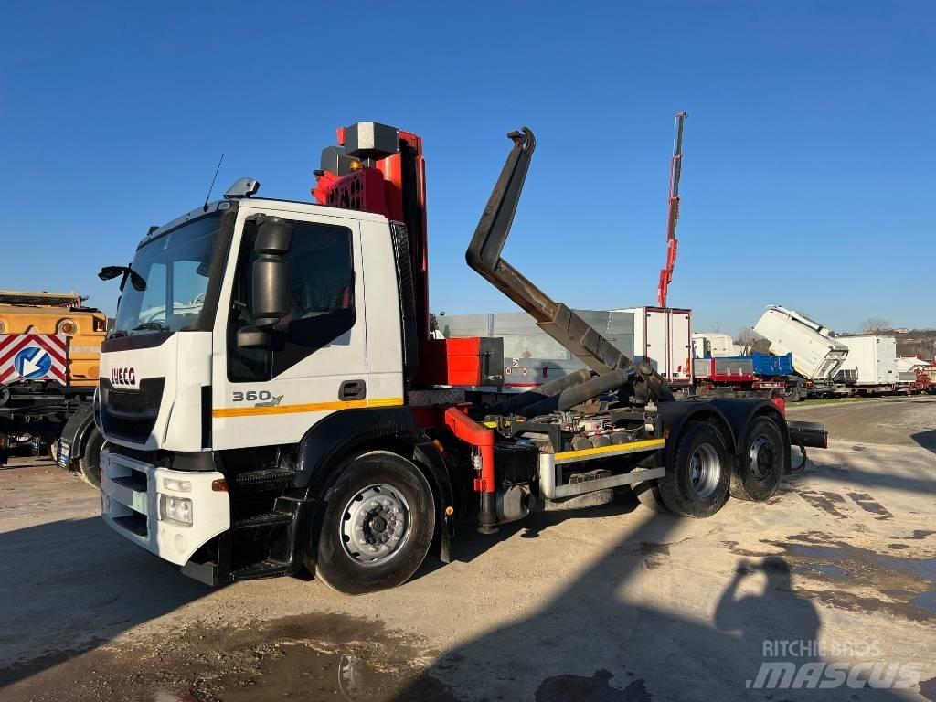 Iveco Stralis-360 Demontažnii kamioni za podizanje kabela