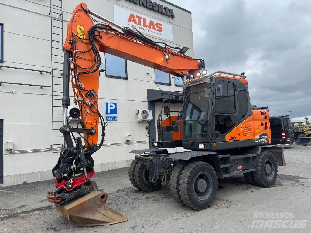 Doosan DX 165 W-5 Bageri na kotačima
