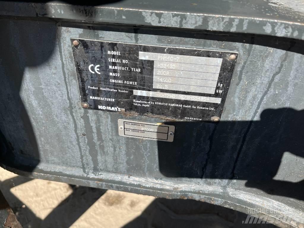 Komatsu PW 140-7 Bageri na kotačima