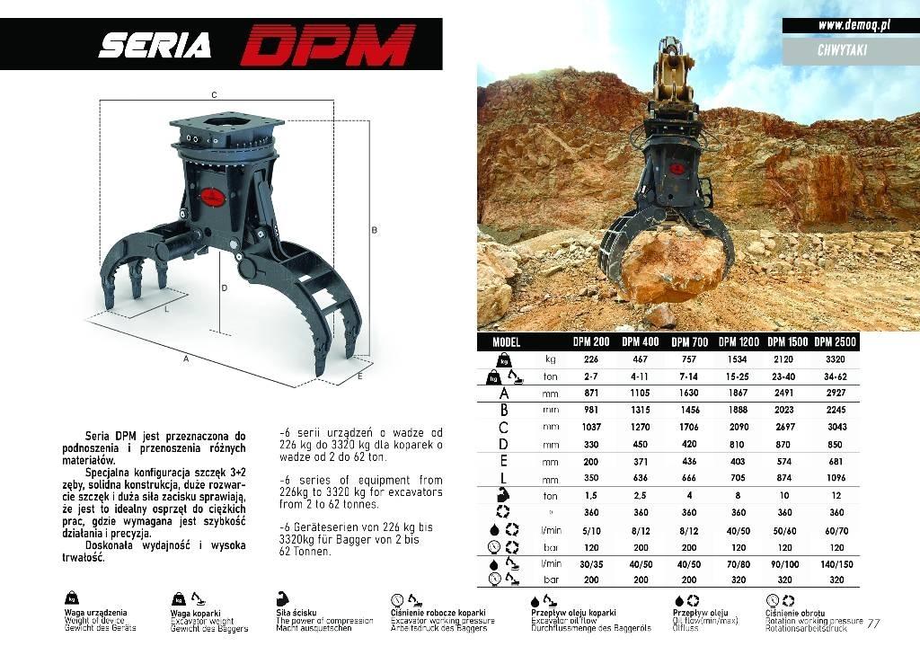  DEMOQ DPM1200 Grabilice