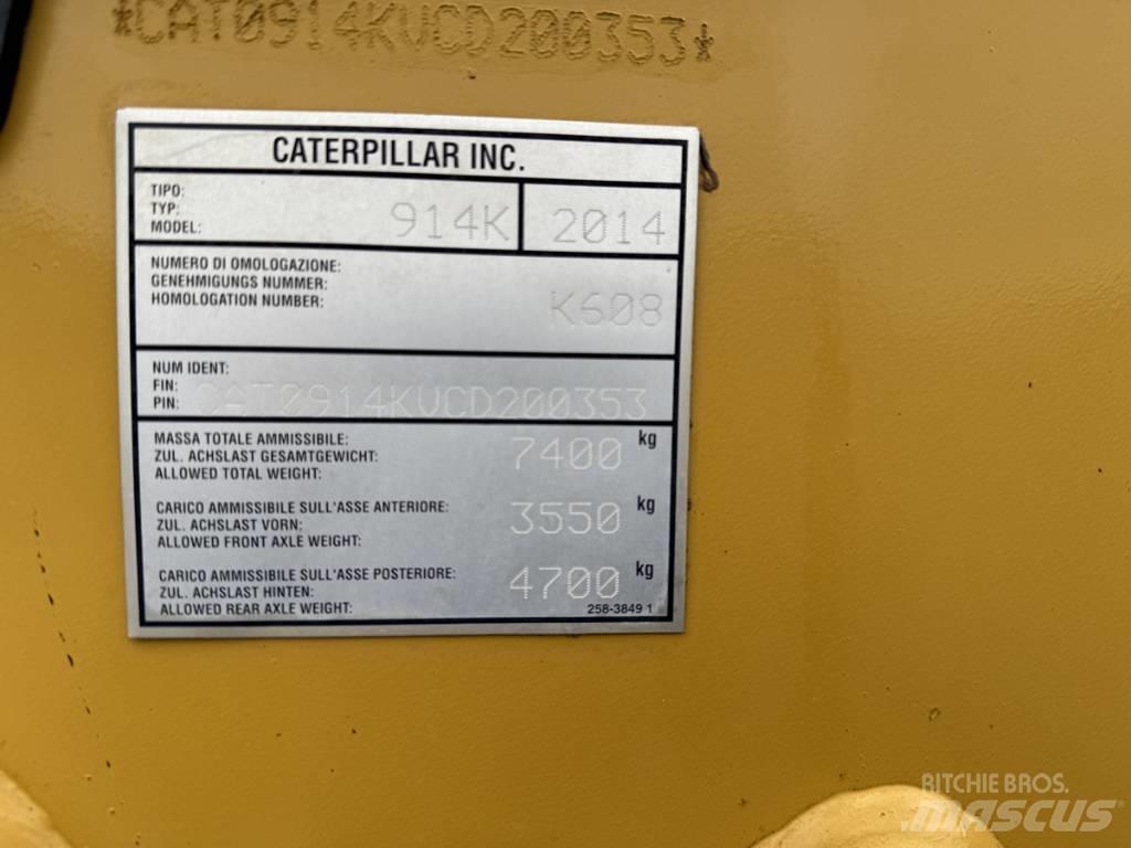 CAT 914K shovel Utovarivači na kotačima