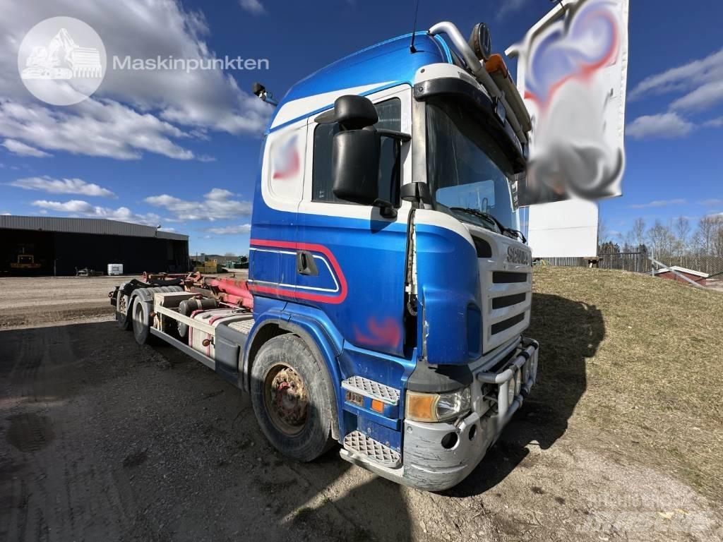 Scania R 470 LB Rol kiper kamioni s kukama za dizanje