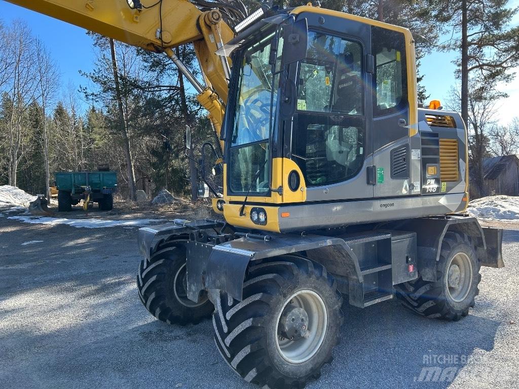 Komatsu PW148 -10 Bageri na kotačima