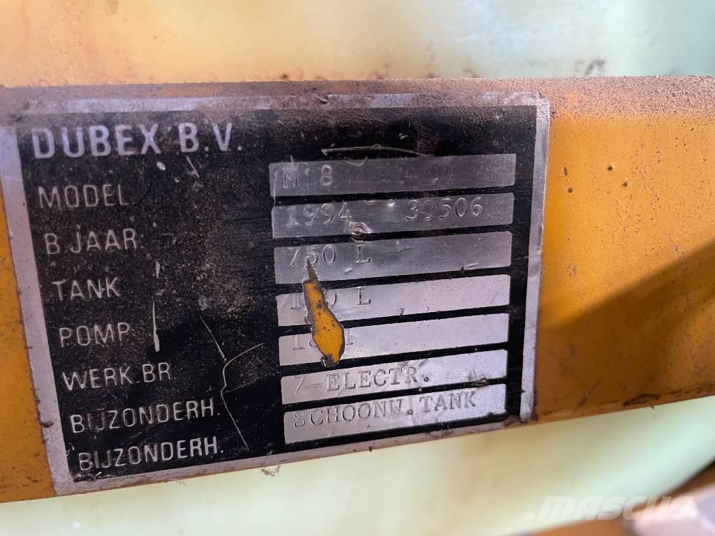 Dubex Tank in frame Ugradene prskalice