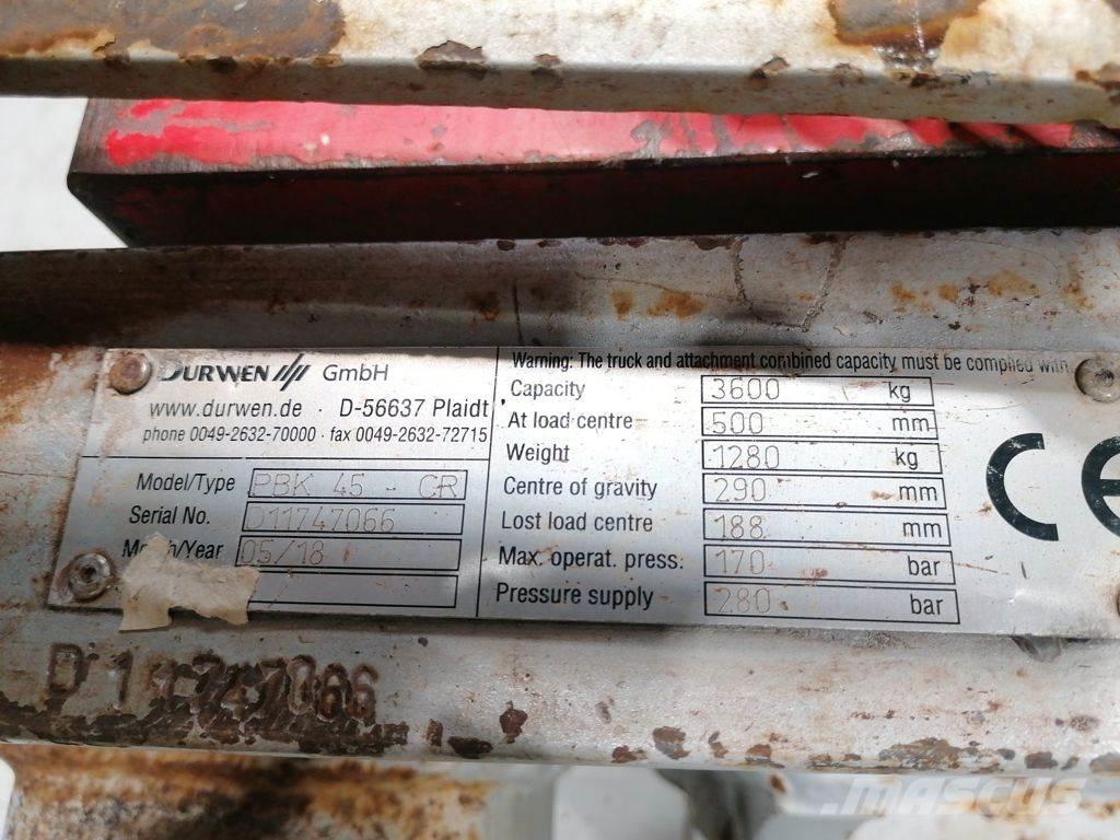 Durwen PBK 45 - CR Hvataljke za bale