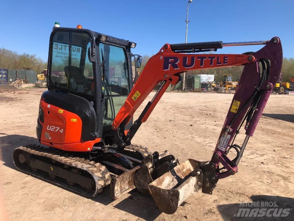 Kubota U 27-4 Mini bageri <7t