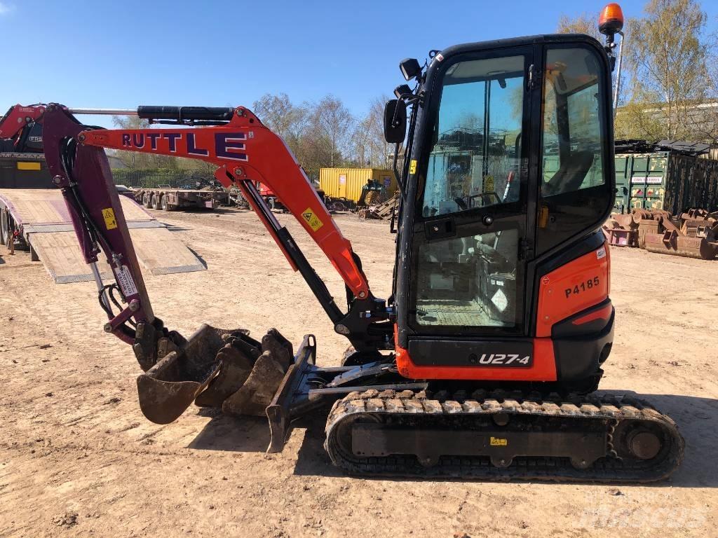 Kubota U 27-4 Mini bageri <7t