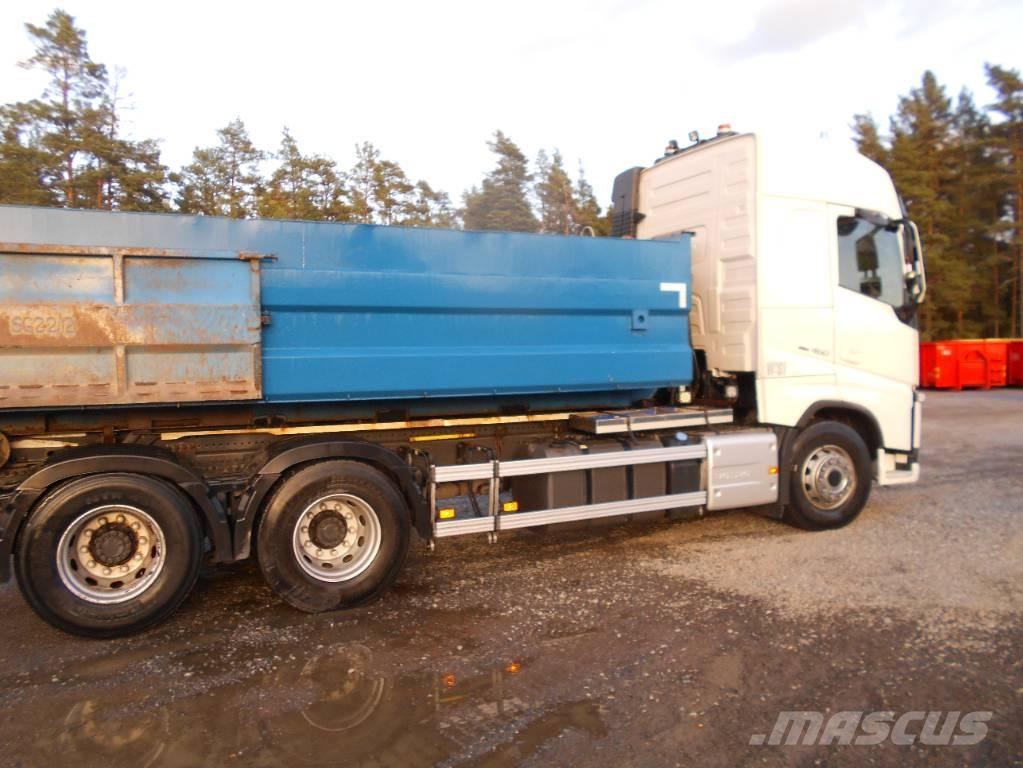 Volvo FH 13 Rol kiper kamioni s kukama za dizanje