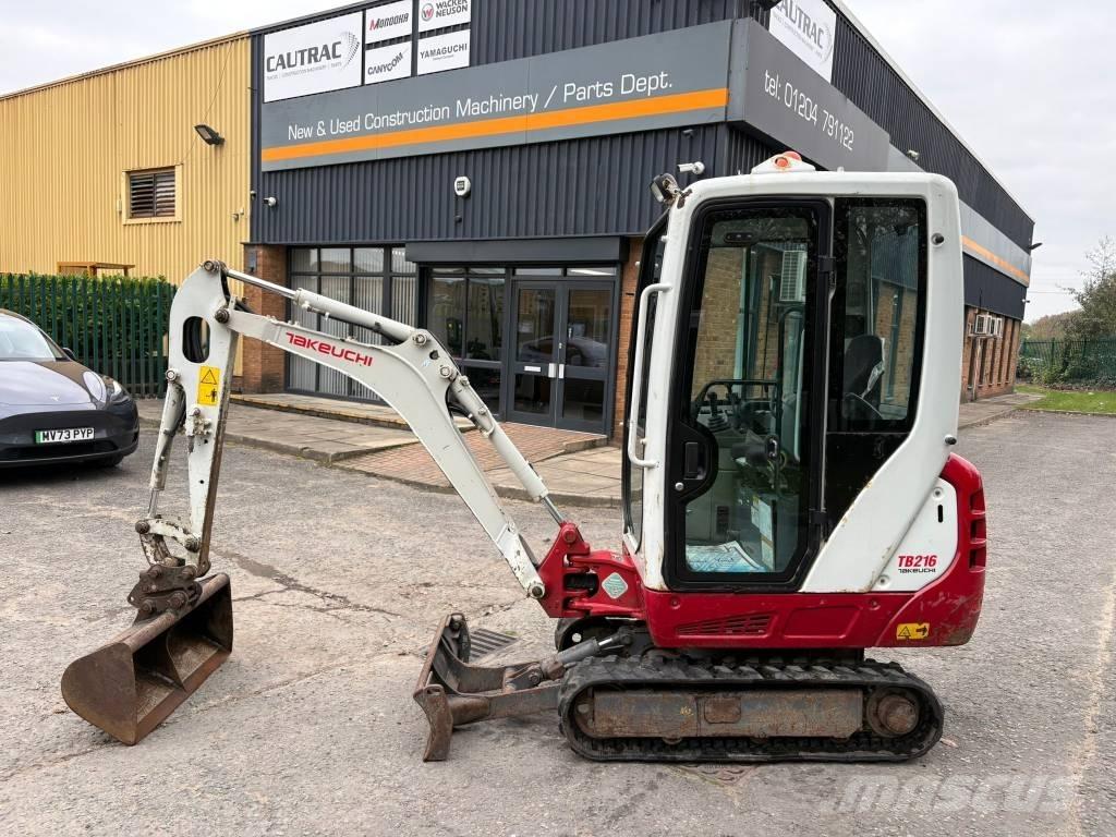 Takeuchi TB 216 Mini bageri <7t