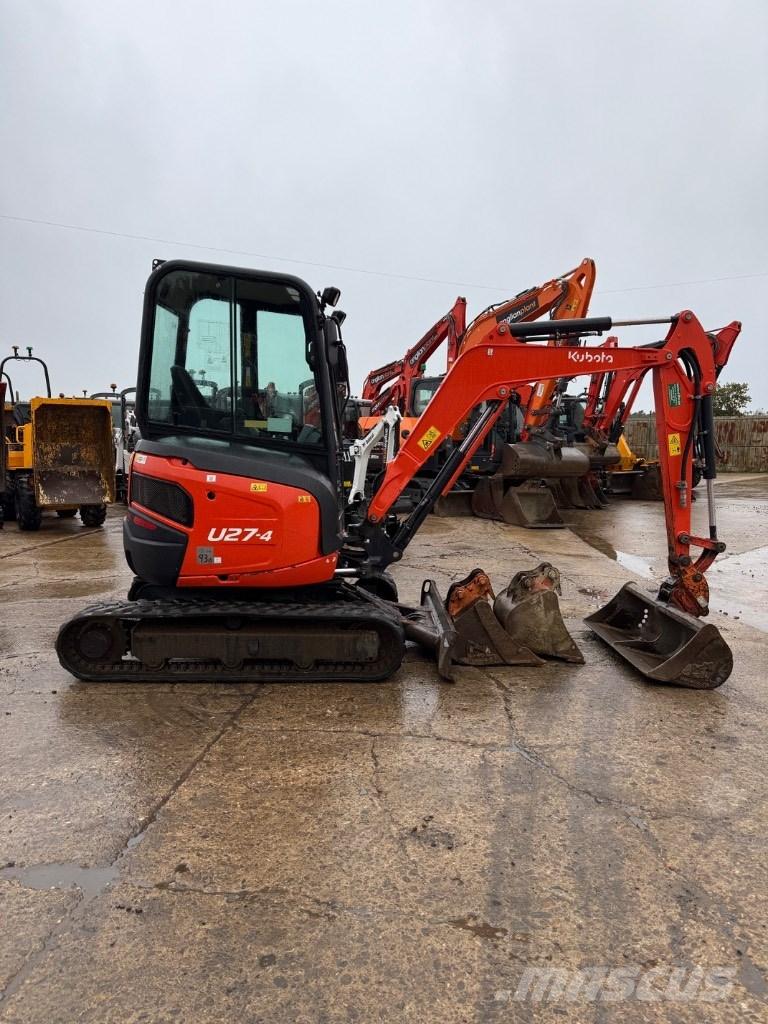 Kubota U 27-4 Mini bageri <7t
