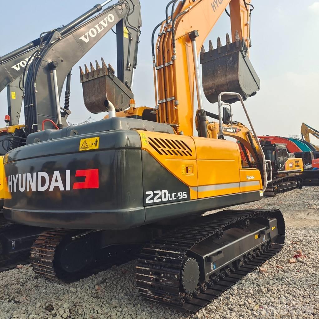Hyundai R220LC-9S Bageri gusjeničari