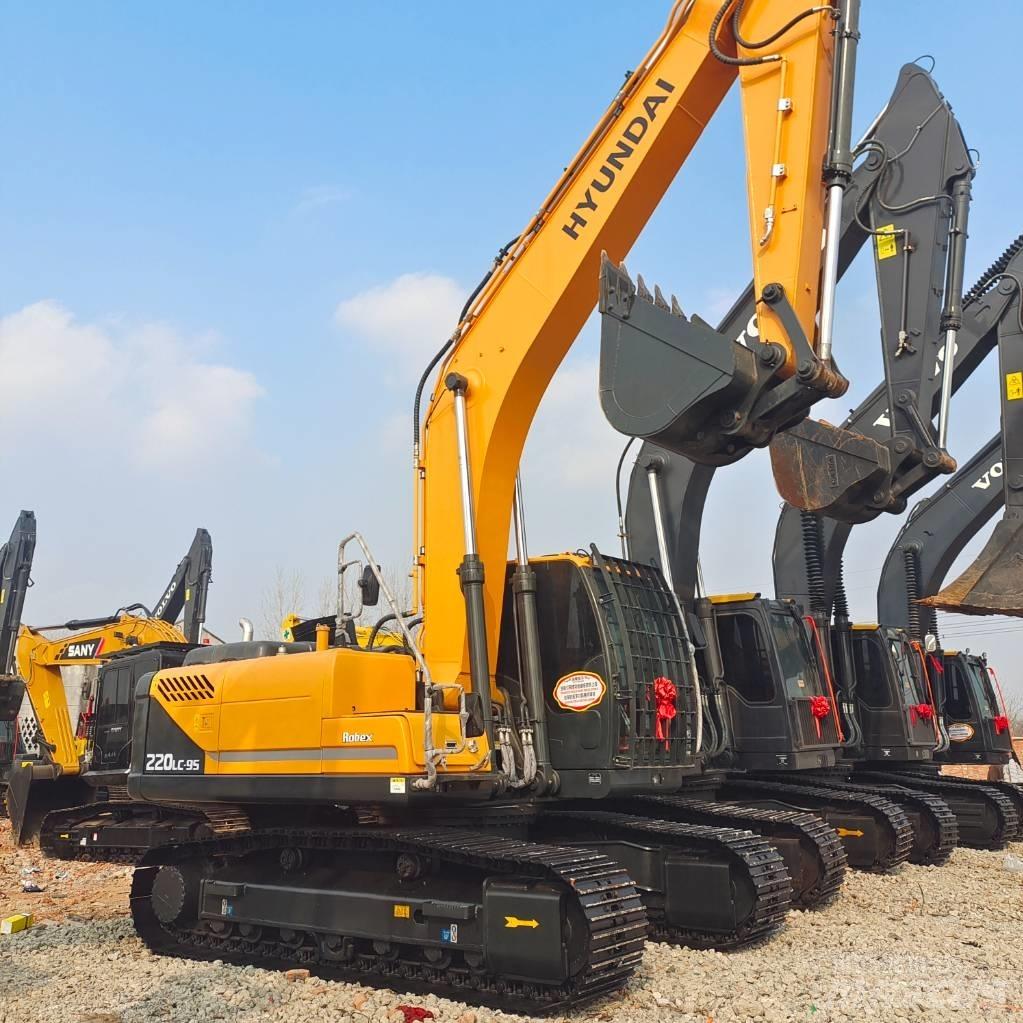 Hyundai R220LC-9S Bageri gusjeničari