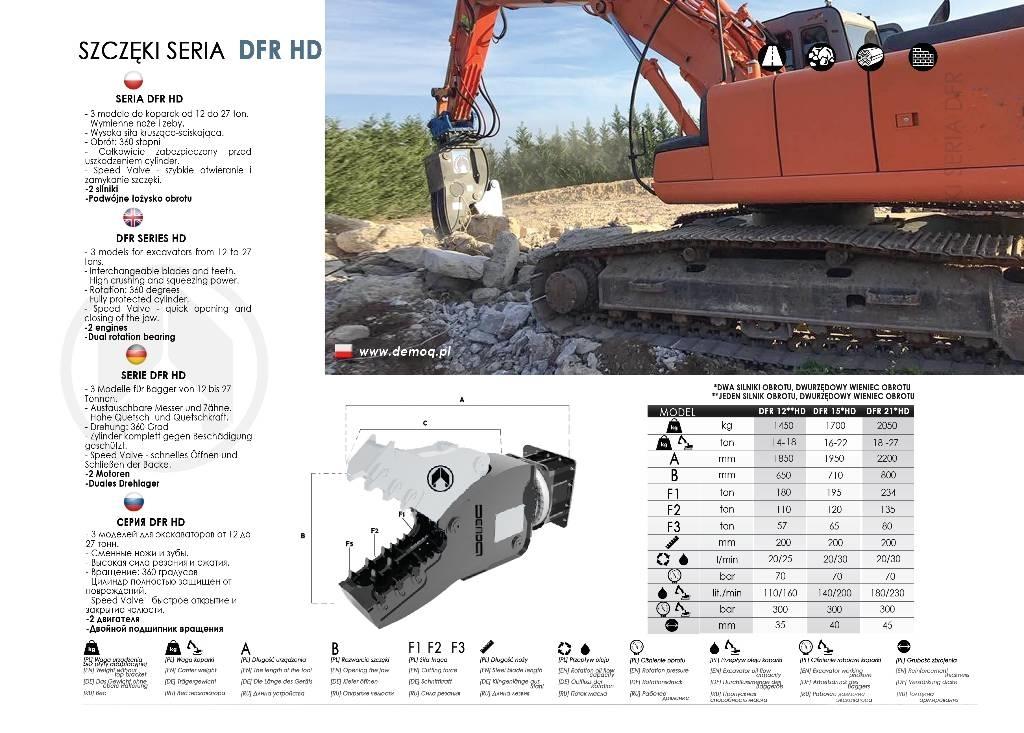  DEMOQ DFR21 HD Građevinske drobilice