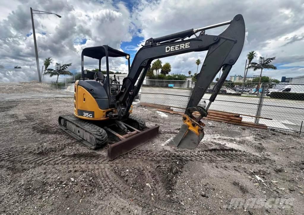 John Deere 35 G Bageri gusjeničari