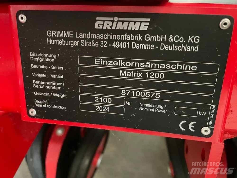 Grimme MATRIX 1200 Ostali poljoprivredni strojevi