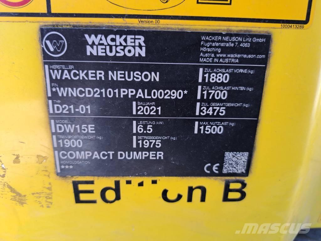 Wacker Neuson DW15e Demperi za gradilišta