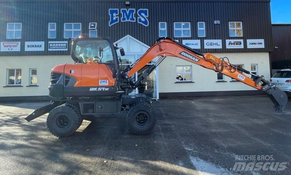 Doosan Dx57W-7 Bageri na kotačima
