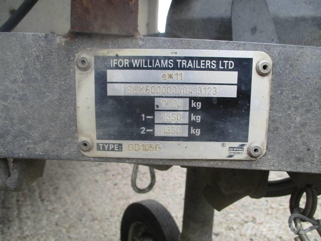 Ifor Williams GD105G Prikolice platforme/otvoreni sanduk