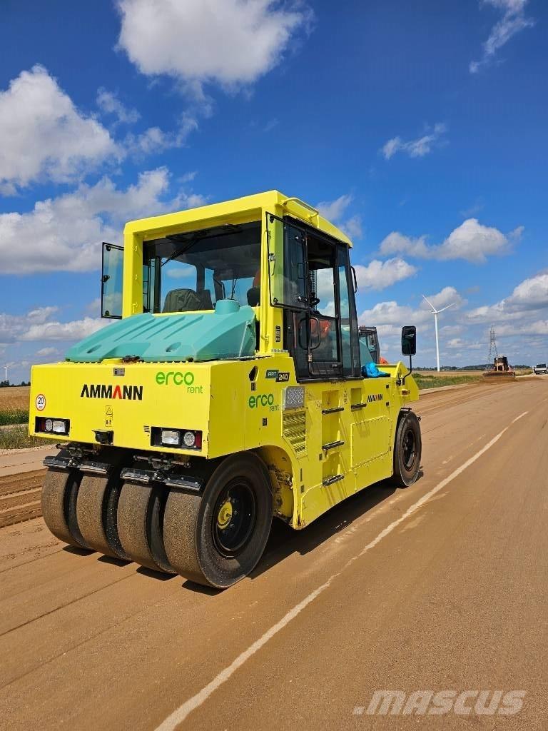 Ammann ART 240 Gumeni valjci na kotačima