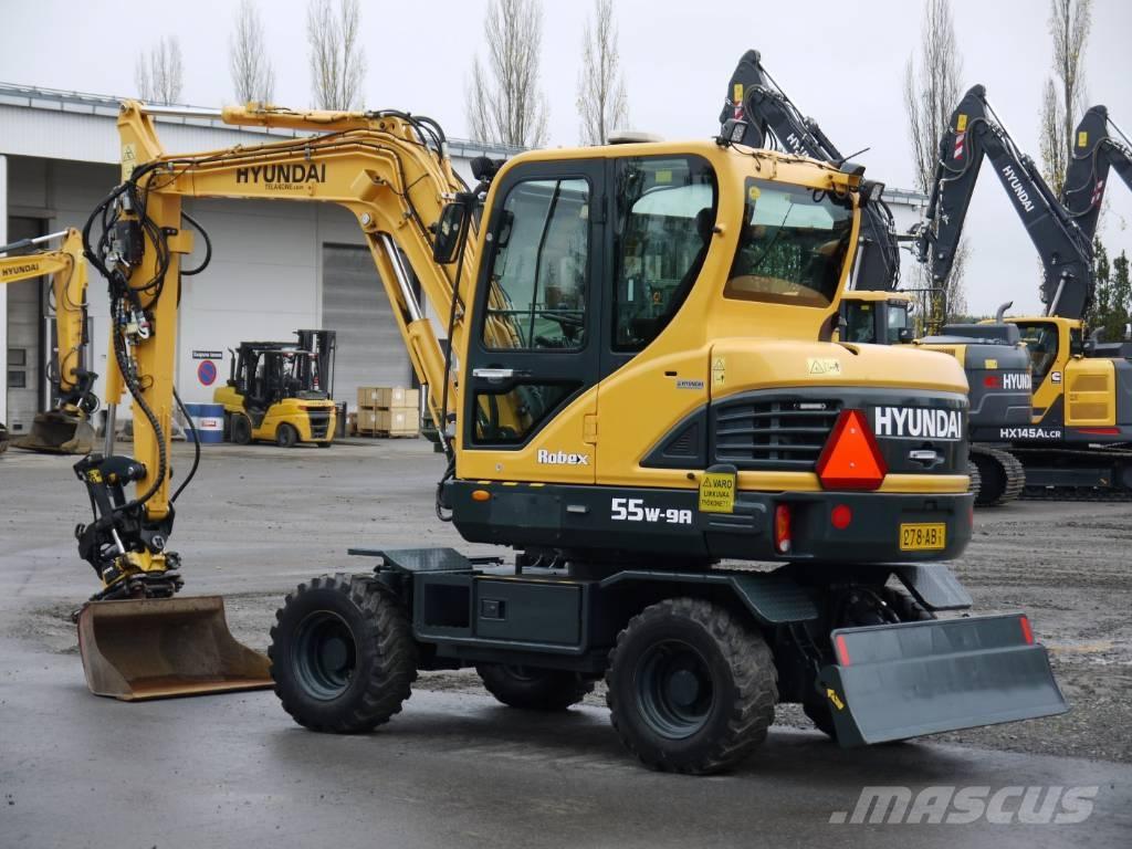 Hyundai R 55W-9A Bageri na kotačima