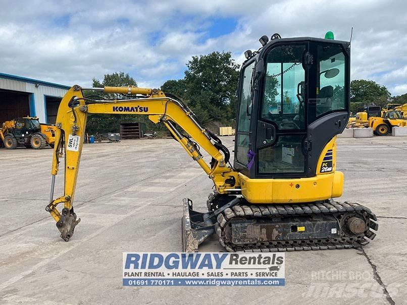 Komatsu PC 26 MR-5 Mini bageri <7t