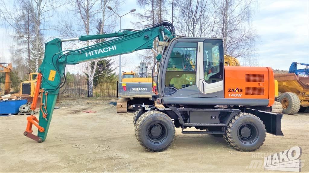 Hitachi ZX 140 W-3 Bageri na kotačima