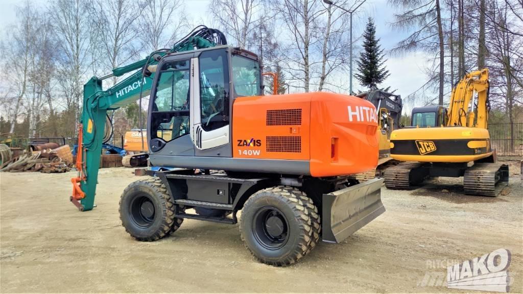 Hitachi ZX 140 W-3 Bageri na kotačima