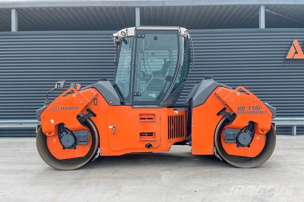 Hamm HD+ 110I VV Valjci sa dvojnim bubnjem