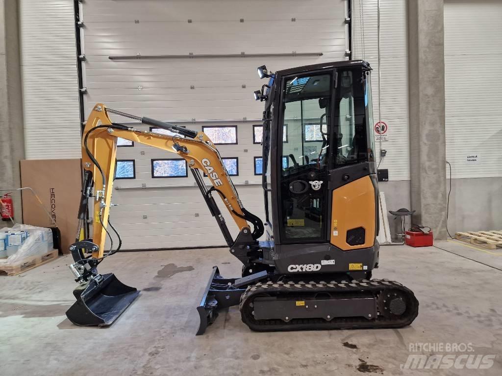 CASE CX 18 D Mini bageri <7t
