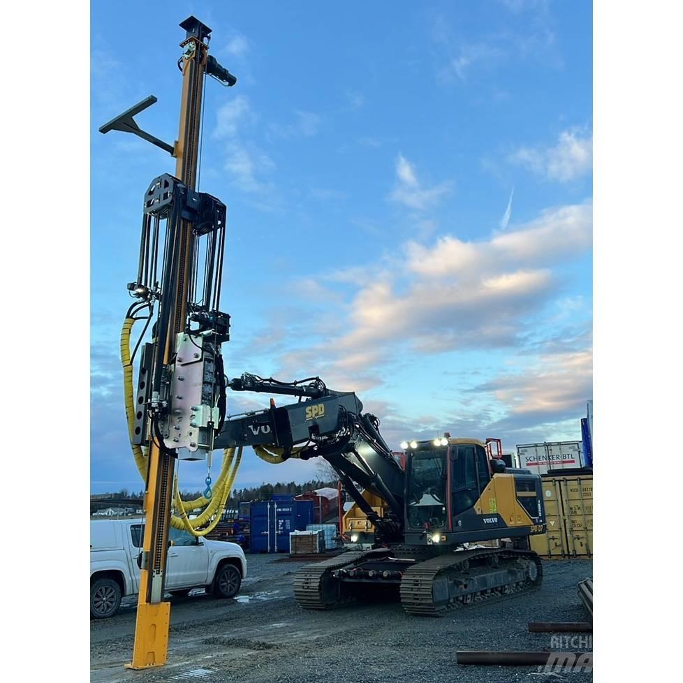 Volvo EC250-D7 Strojevi za zabijanje stupova