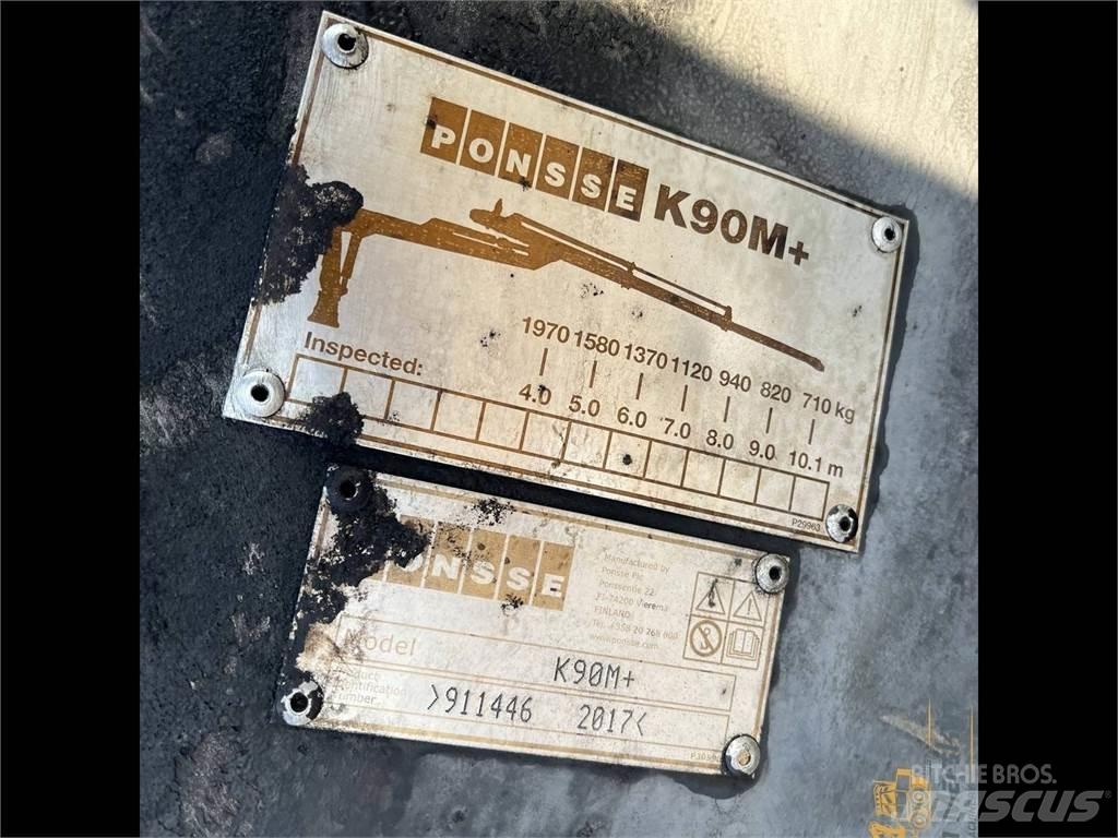 Ponsse K90M+ Kranovi za stabla