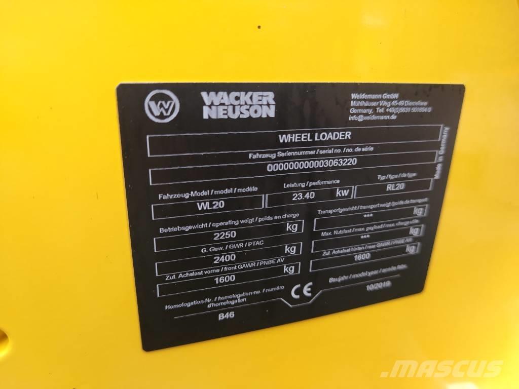 Wacker Neuson WL20 Mini utovarivači