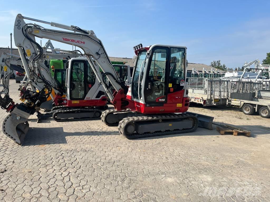 Takeuchi TB 260 Mini bageri <7t