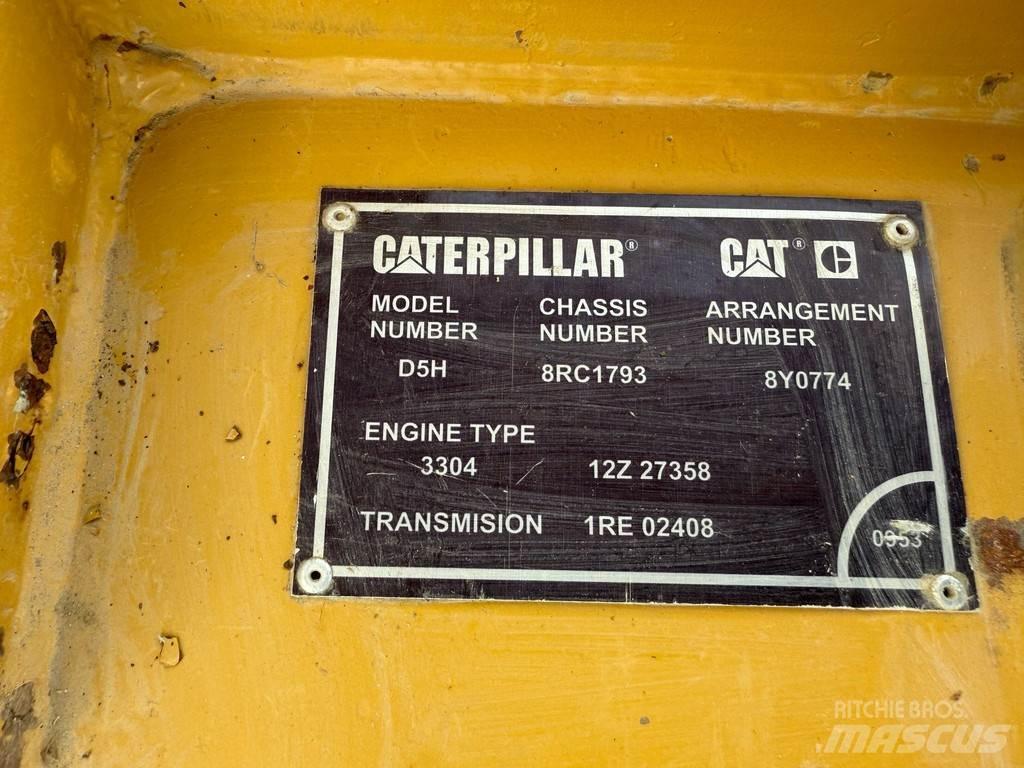 CAT D5H Buldozer Buldožeri gusjeničari