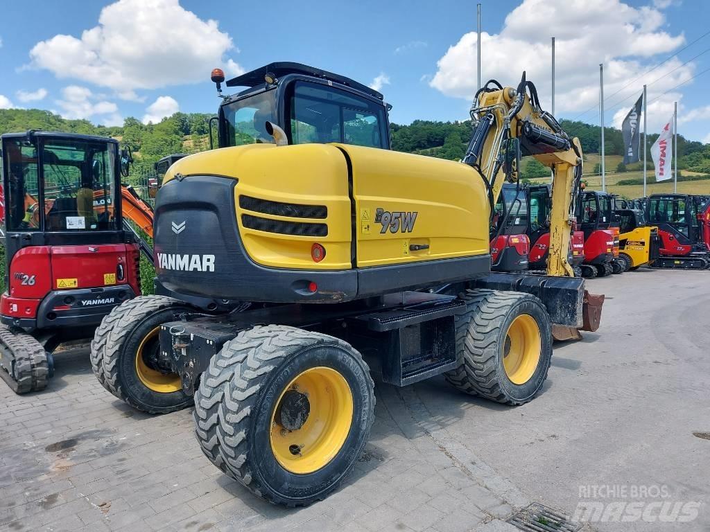 Yanmar B 95 W Bageri na kotačima