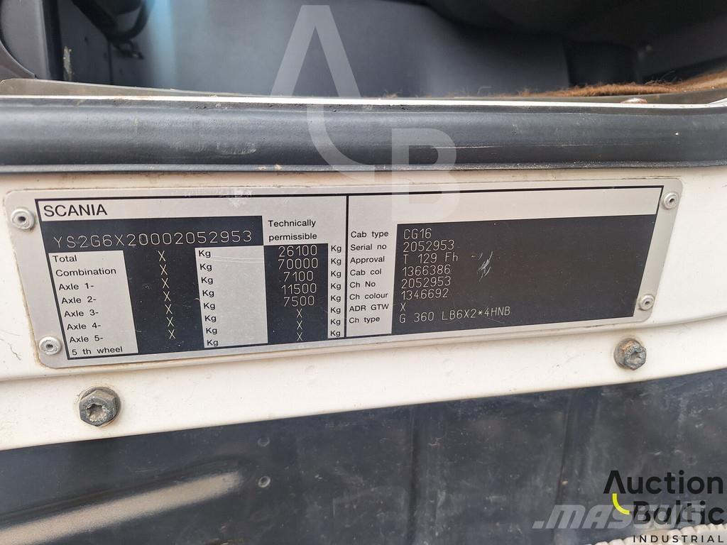 Scania G 360 Kamioni za otpad