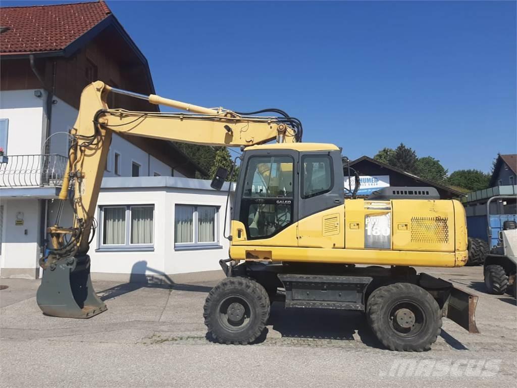 Komatsu PW180-7 Bageri na kotačima