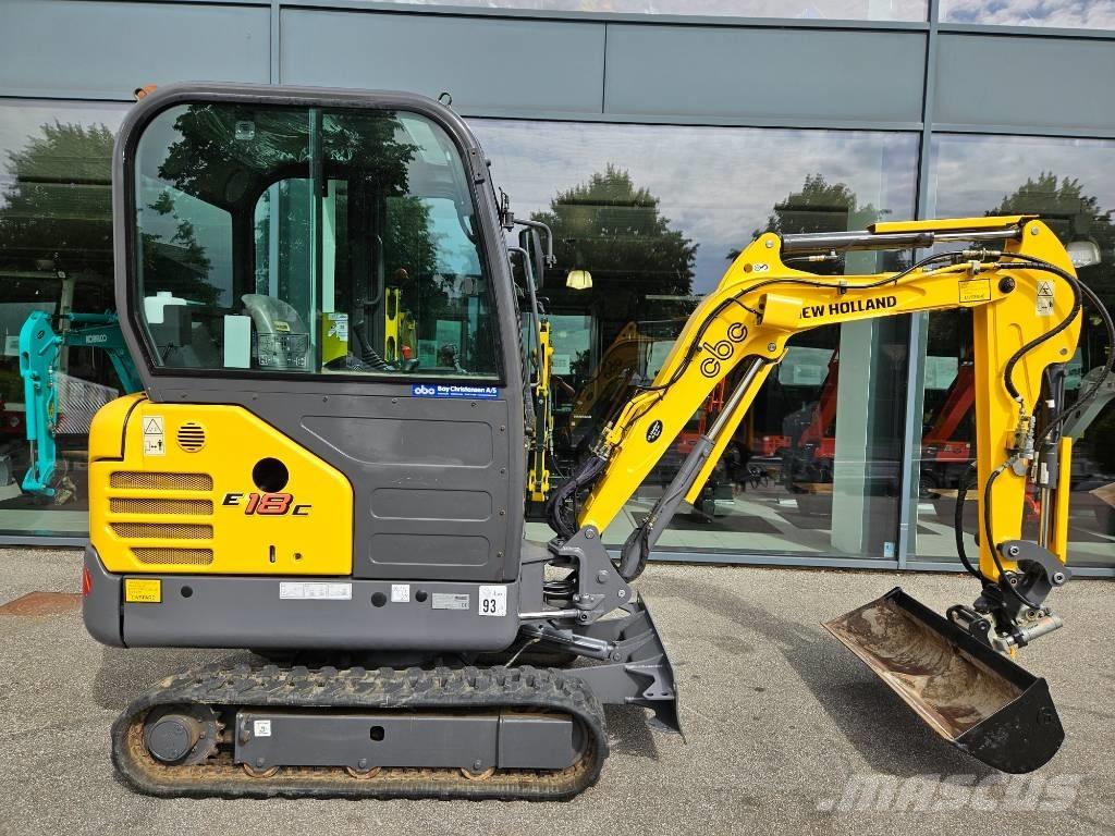 New Holland e18c Mini bageri <7t