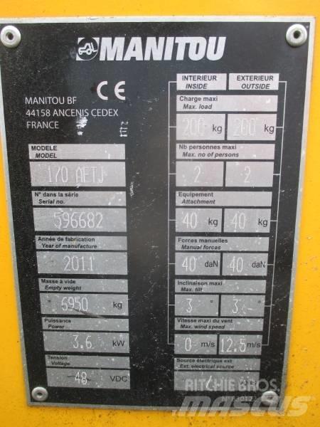Manitou 170AETJ Zglobne podizne platforme