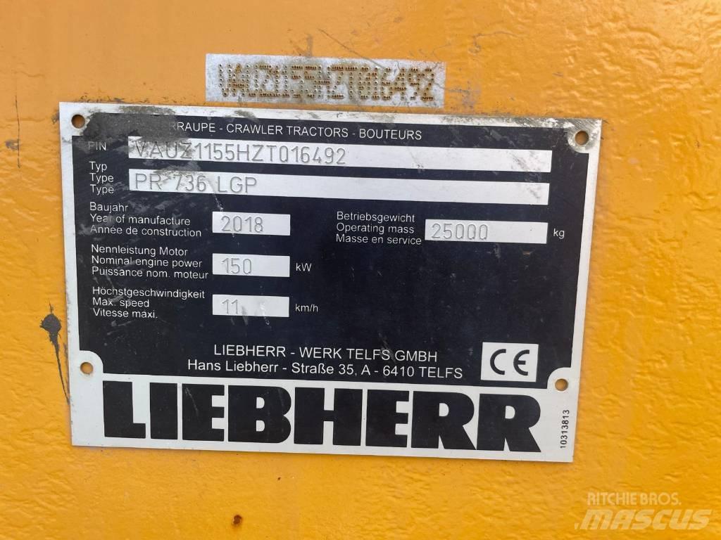 Liebherr PR 736 LGP Buldožeri gusjeničari