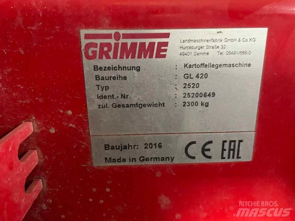 Grimme GL 420 Sadilice krumpira